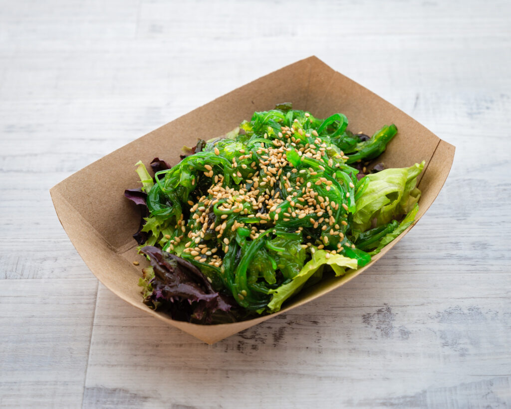 Seaweed Salad by Asheville Food Photographer at Yum Sushi