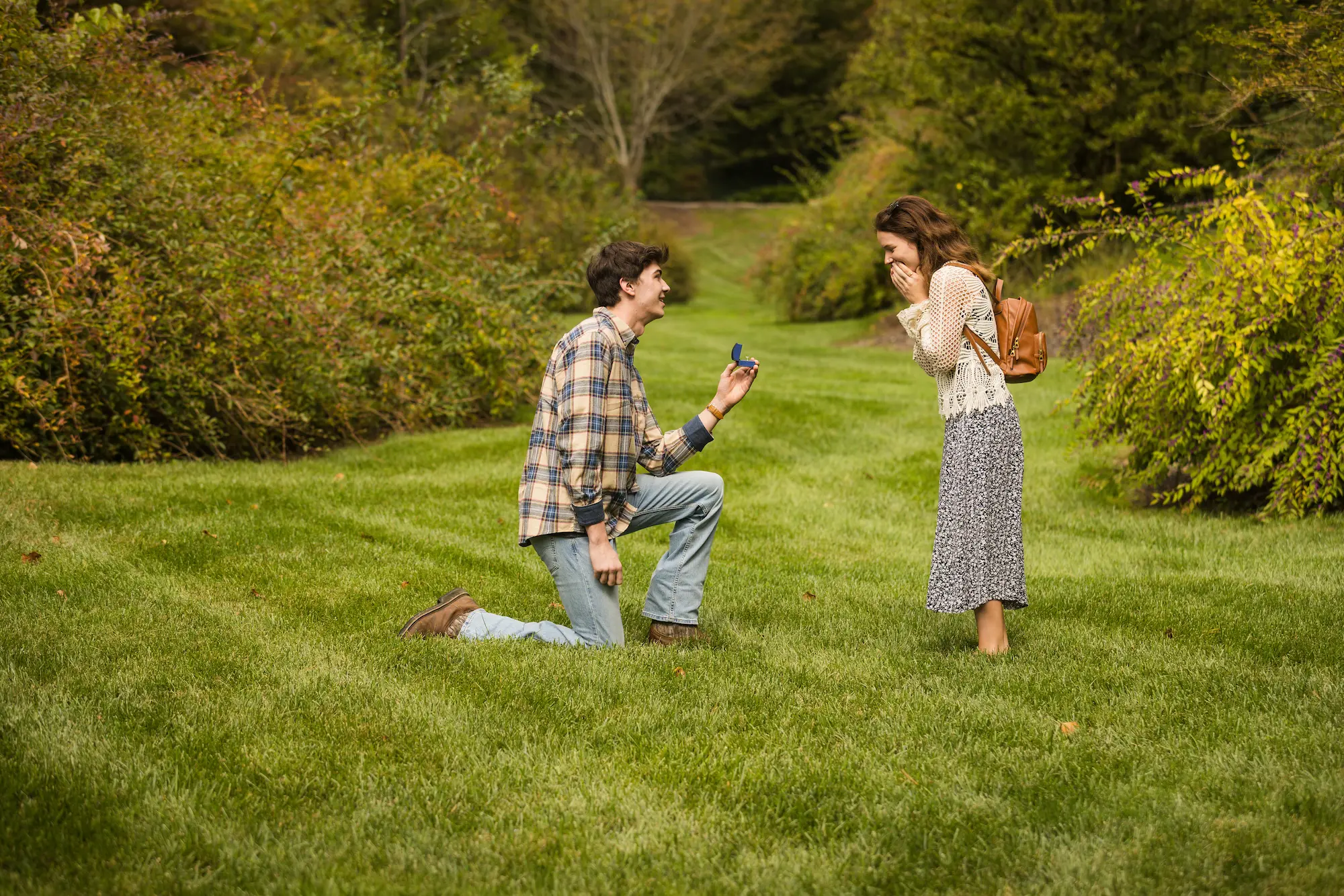 The Spring Garden at Biltmore Estate, a sheltered hollow of meadow and flowering trees